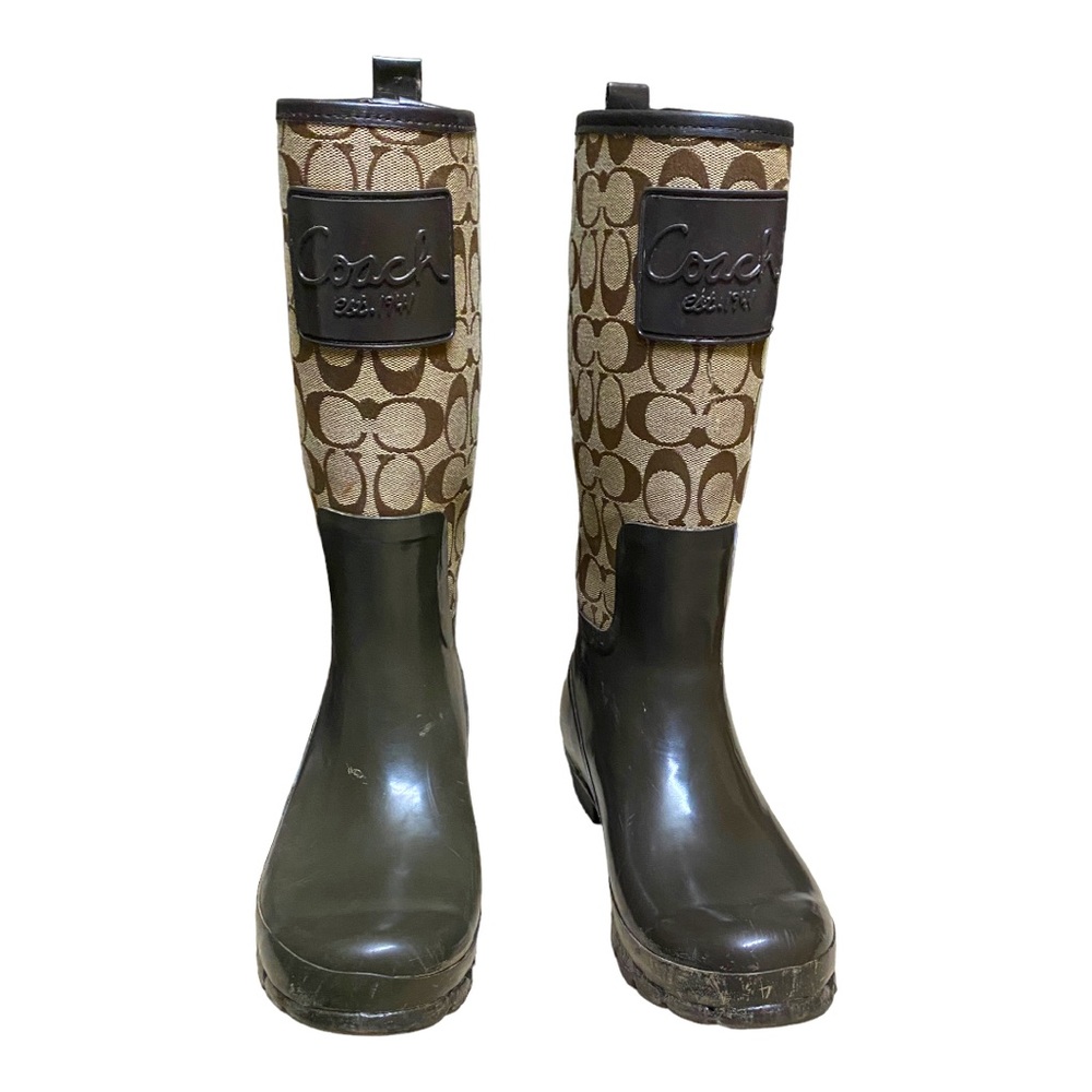 COACH Raining Boots - Picture 3 of 9